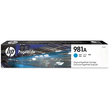 

HP J3M68A č. 981A azurová