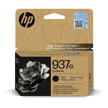 

HP 4S6W9NE č. 937 XL EvoMore černá