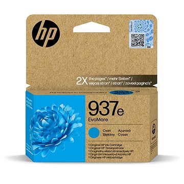 

HP 4S6W6NE č. 937 XL EvoMore azurová