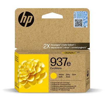 

HP 4S6W8NE č. 937 XL EvoMore žlutá