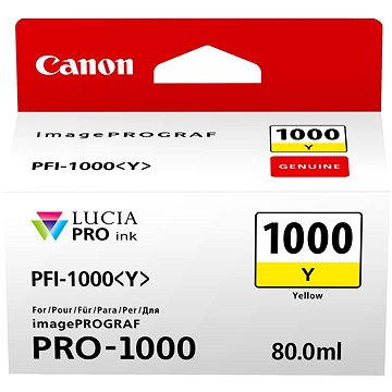 

Canon PFI-1000Y žlutá
