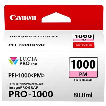 

Canon PFI-1000PM foto purpurová