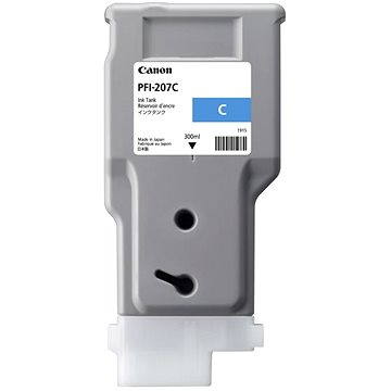 

Canon PFI-207C azurová