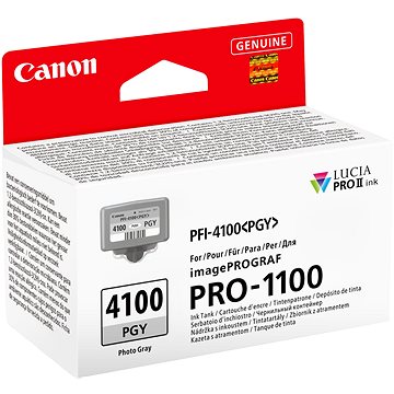 

Canon PFI-4100PGY foto šedá
