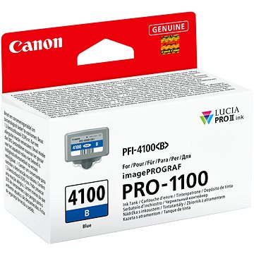 

Canon PFI-4100B modrá