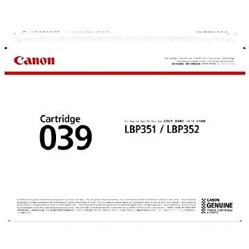 

Canon CRG-039 černý