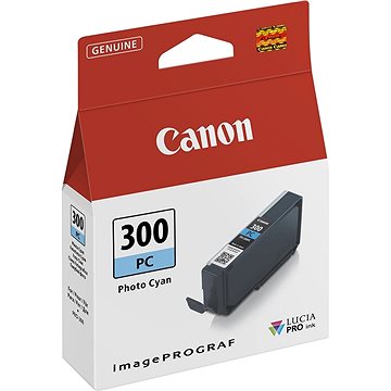 Canon PFI-300PC foto azurová