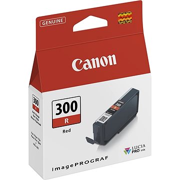 

Canon PFI-300R červená