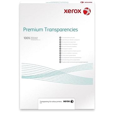 XEROX Plain Transparency for Mono, A4, 100µ, 100 listů