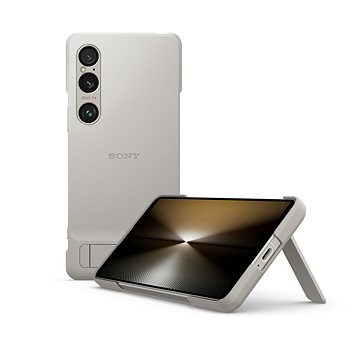 

Sony kryt se stojánkem pro Xperia 1 VI šedý