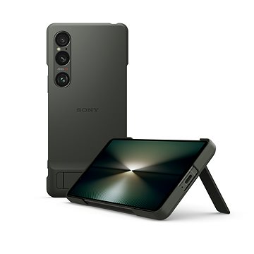 

Sony kryt se stojánkem pro Xperia 1 VI zelený