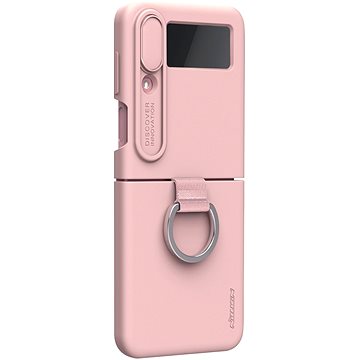 

Nillkin CamShield Silky Silikonový Kryt pro Samsung Galaxy Z Flip 4 5G Light Peach