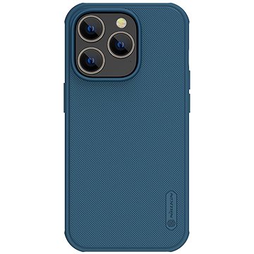 Nillkin Super Frosted PRO Zadní Kryt pro Apple iPhone 14 Pro Max Blue (Without Logo Cutout)