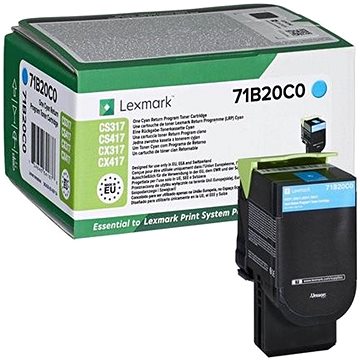 

LEXMARK 71B20C0 azurový