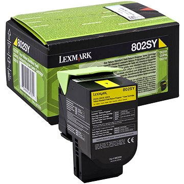 

LEXMARK 80C2SY0 žlutá
