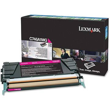 

LEXMARK C746A1MG purpurový