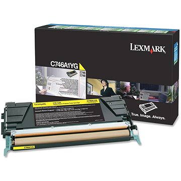 

LEXMARK C746A1YG žlutý