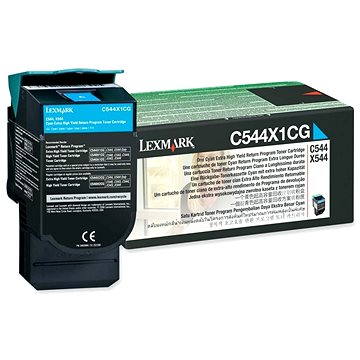 

LEXMARK C544X1CG modrý