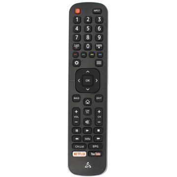 

SBOX dálkový ovladač pro Hisense TV, černý