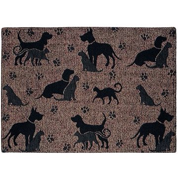

SCANquilt prostírání MOTIV psi a kočky hnědočerné 32 x 48 cm