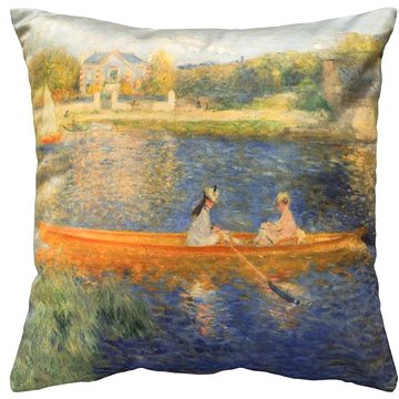 

Scanquilt dekorační povlak na polštář Art Velvet renoir-loďky