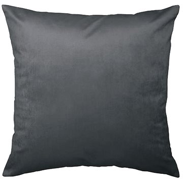 

Scanquilt dekorační povlak na polštář Velvet šedá