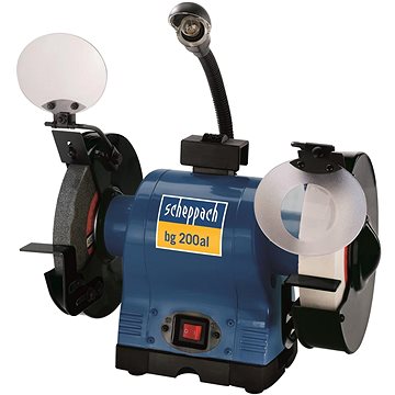 

SCHEPPACH Dvoukotoučová bruska elektrická BG 200 AL
