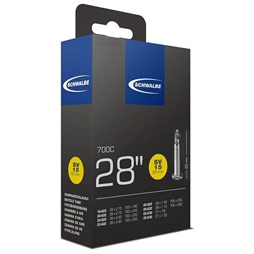

Schwalbe duše 28" SV15 50mm 18/28-622