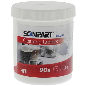 Scanpart čistící tablety pro kávovary - Čisticí prostředek