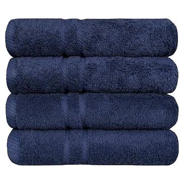

SCANquilt ručník COTTONA tm. modrá