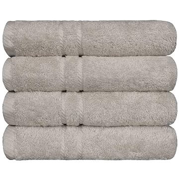 

SCANquilt ručník COTTONA šedobéžová