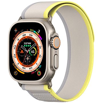 Dux Ducis Sport Velcro pro Apple Watch 38/40/41mm, yellow/beige
