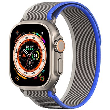 

Dux Ducis Sport Velcro pro Apple Watch 42/44/45/49mm, blue/gray