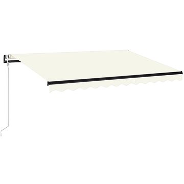 

Automatická zatahovací markýza 350 x 250 cm krémová 3069087