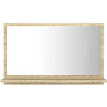 

Koupelnové zrcadlo dub sonoma 60×10,5×37 cm dřevotříska 804565