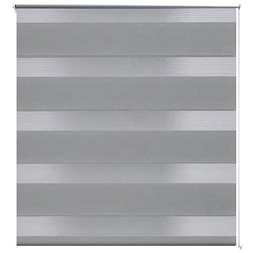 

Roleta den a noc \ Zebra \ Twinroll 90x150 cm šedá