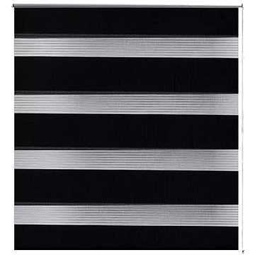 

Roleta den a noc \ Zebra \ Twinroll 120x175 cm černá