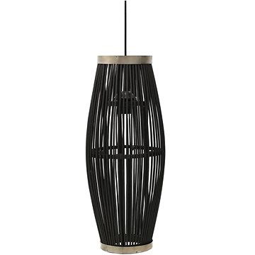 

Závěsné svítidlo černé vrba 40 W 23 × 55 cm ovál E27