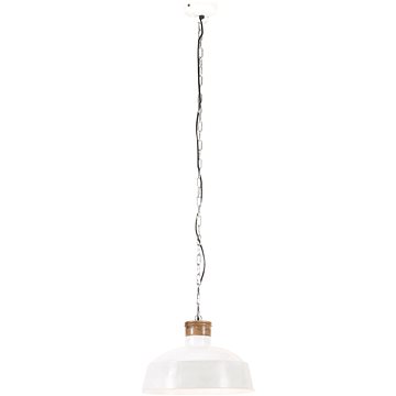 

Industriální závěsné svítidlo 58 cm bílé E27