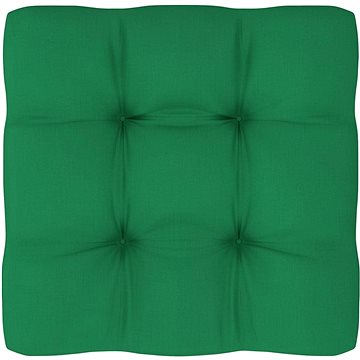 Poduška na pohovku z palet zelená 50 x 50 x 12 cm - Polstr