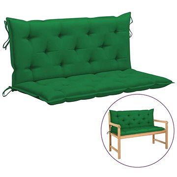 Poduška pro závěsné houpací křeslo zelená 120 cm textil - Polstr