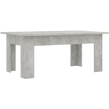 

Konferenční stolek betonově šedý 100 × 60 × 42 cm dřevotříska
