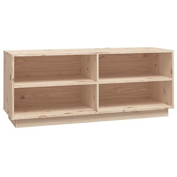 

Botník 110 x 34 x 45 cm masivní borové dřevo, 813540
