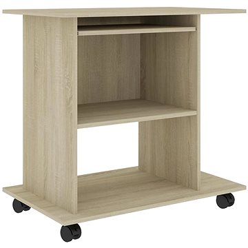 

Počítačový stůl sonoma dub 80 x 50 x 75 cm dřevotříska
