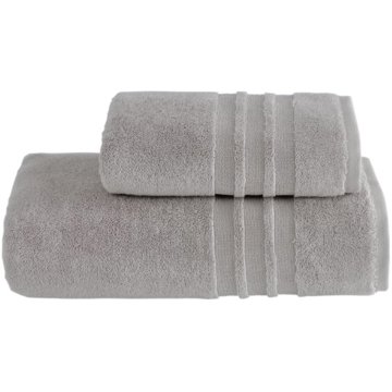 

Soft Cotton Sada ručník a osuška PRESTIGE, 2 ks, světle šedá