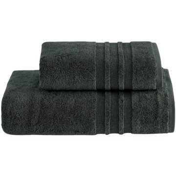 

Soft Cotton Sada ručník a osuška PRESTIGE, 2 ks, černá antracit