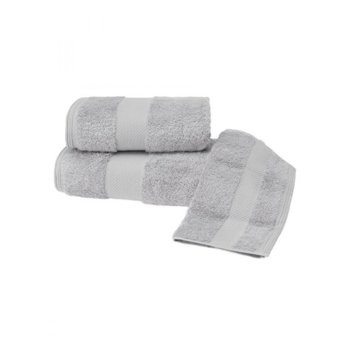 

Soft Cotton - Sada ručníku a osušky DELUXE, 2 ks, světle šedá