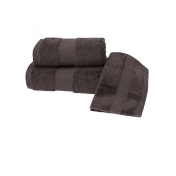 

Soft Cotton - Sada ručníku a osušky DELUXE, 2 ks, hnědá