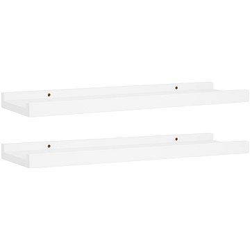 

Shumee na zarámované obrázky 2 ks bílé 40×9×3 cm MDF, 323928