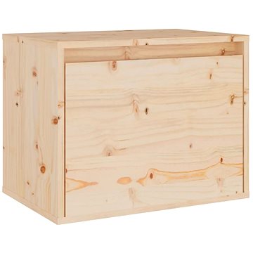 

Shumee nástěnná 45×30×35 cm masivní borové dřevo, 813435